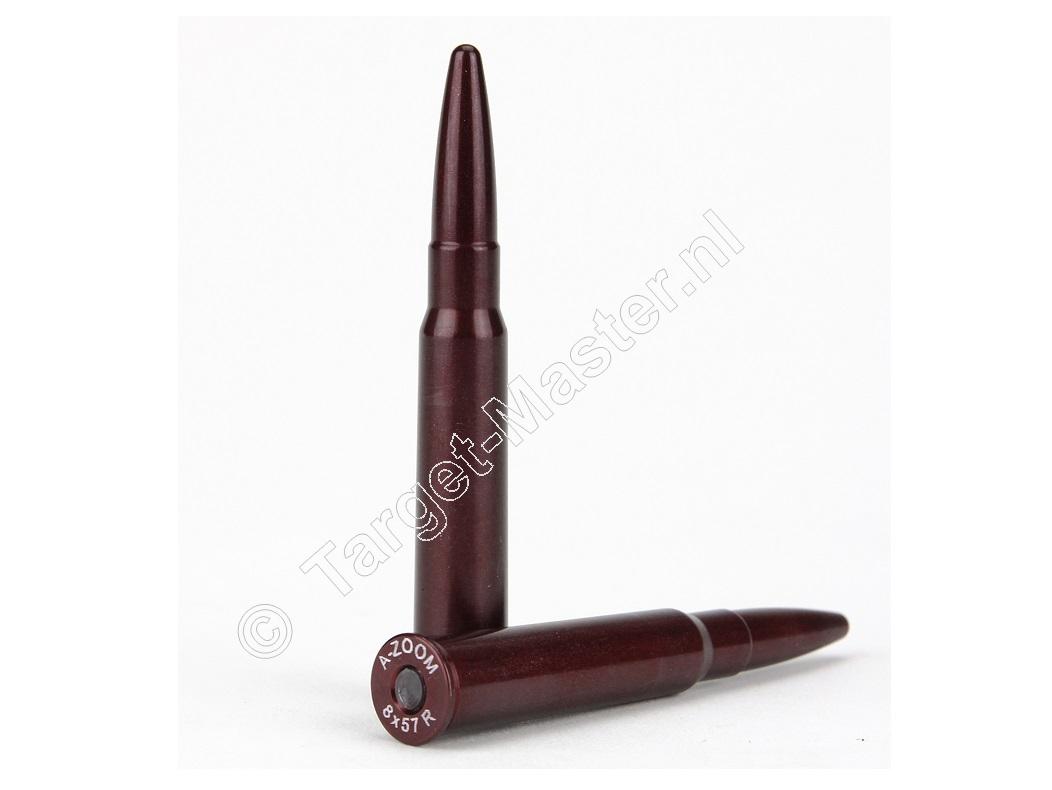 A-Zoom SNAP-CAPS 8x57 JRS Mauser Safety Training Rounds package of 2